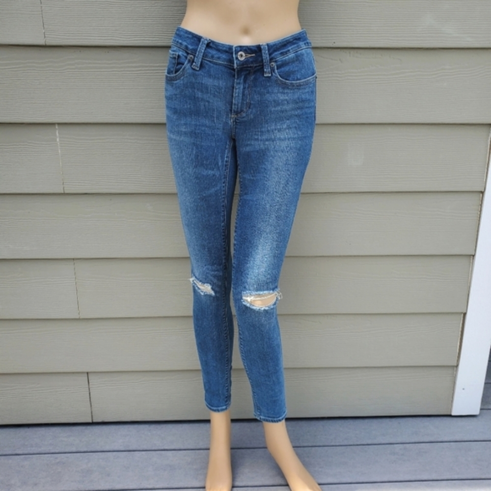 LUCKY BRAND | Sasha Super Skinny Distressed Jeans